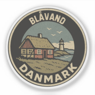Adesivo Blåvand, Dinamarca Dinamarca