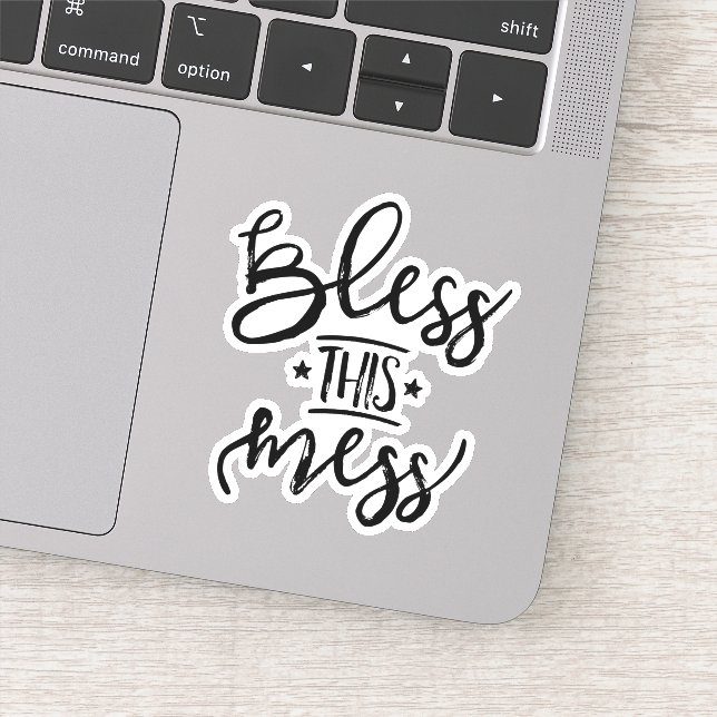Adesivo Bless This Mess (Detalhe)
