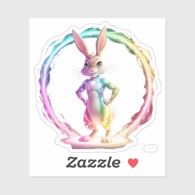 Adesivo Bliss Coelhinhos Reproduzíveis (Folha)