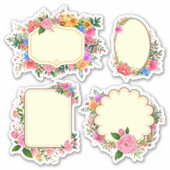 Adesivo Bloco de notas e diário (Frente)