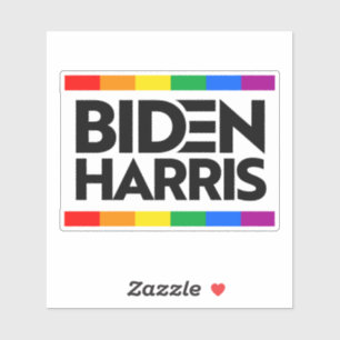 Adesivo Bloco de Orgulho BIDEN HARRIS