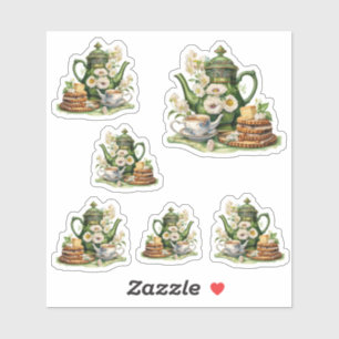 Adesivo Blocos verdes