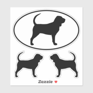 Adesivo Bloodound Silhouettes Vinyl Sticker Set