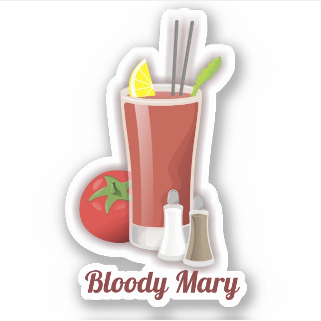 Adesivo Bloody Mary (Frente)