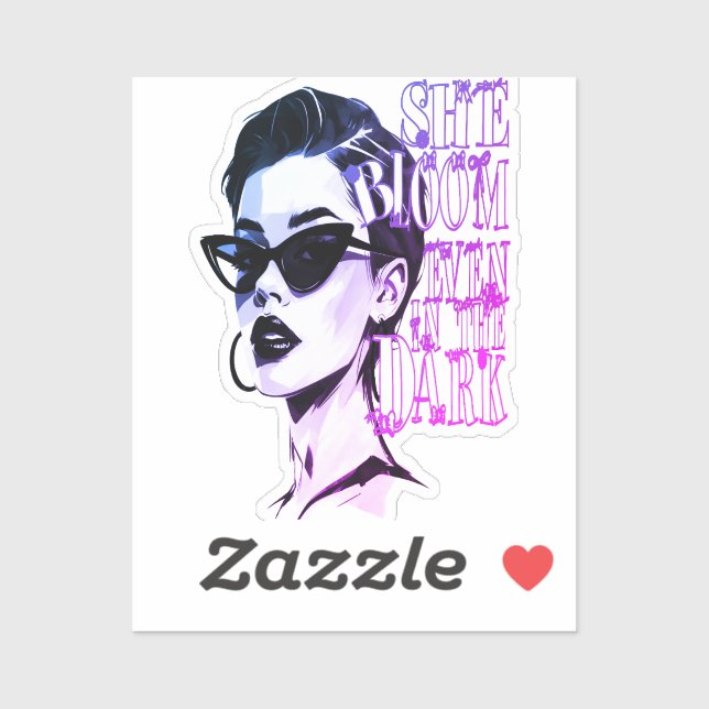 Adesivo Bloom Baby Bloom – Monochrome Strength Edition  (Folha)