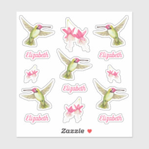 Adesivo Blossóis de flores e de coelhos