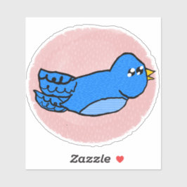 Adesivo Blue Bird Sticker
