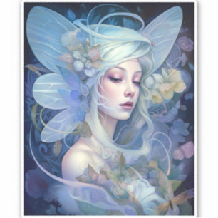 Adesivo Blue Fairy Fantasy Art