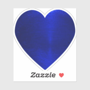 Adesivo Blue Heart Sticker