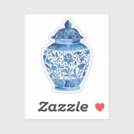 Adesivo Blue white stickers