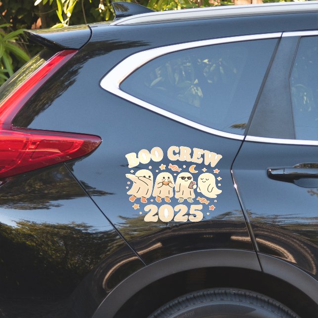 Adesivo Bo Crew 2025 Trending Ghost Squad (Lado do carro)