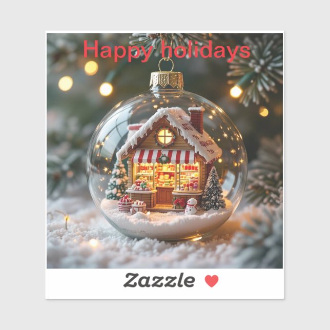 Adesivo Boas festas de doces no mundo (Folha)