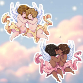 Adesivo Boas Noites, Bebê Angels Sticker