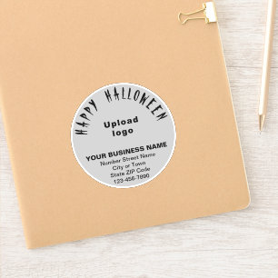 Adesivo Boas-vindas de Halloween Empresariais em Vinil Red