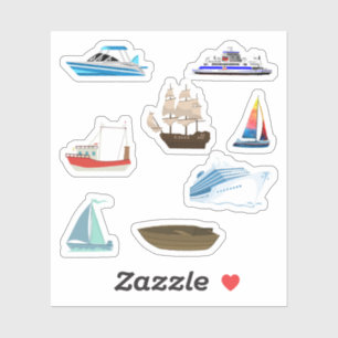 Adesivo Boat Stickers
