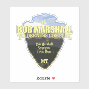 Adesivo Bob Marshall Wilderness Complex (flecha)
