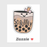 Boba Bubble Tea Cute e Engraçado