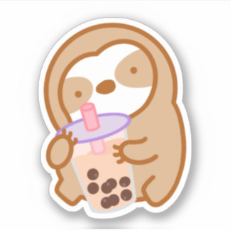 Adesivo Boba Sloth Sticker