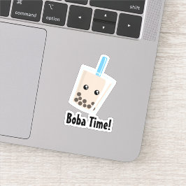 Adesivo Boba Tea Custom-Cut Vinyl Sticker