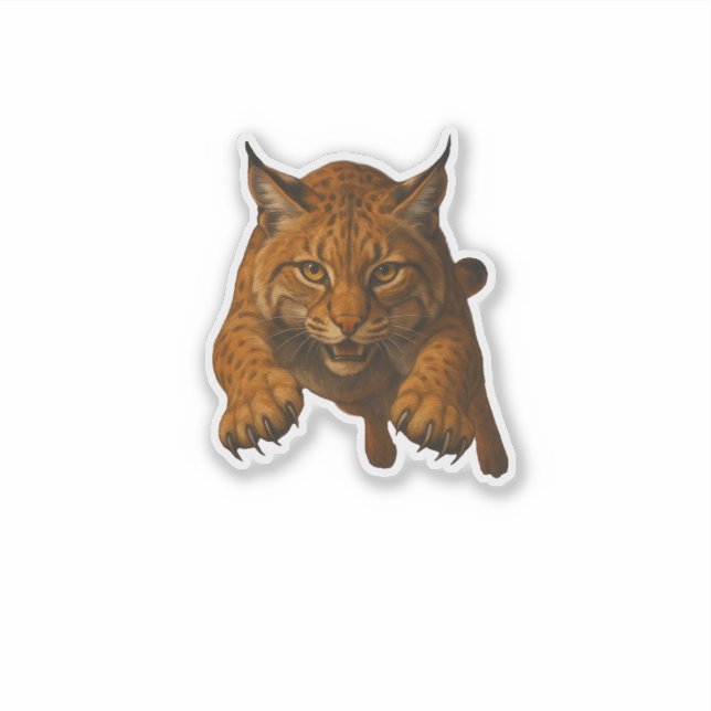 Adesivo Bobcat Cut-out Sticker (Frente)