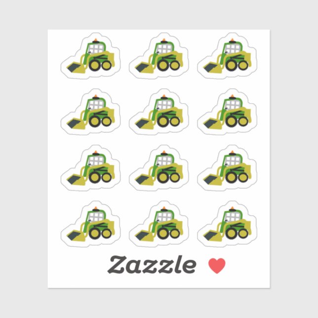 Adesivo Bobcat escavator (Folha)