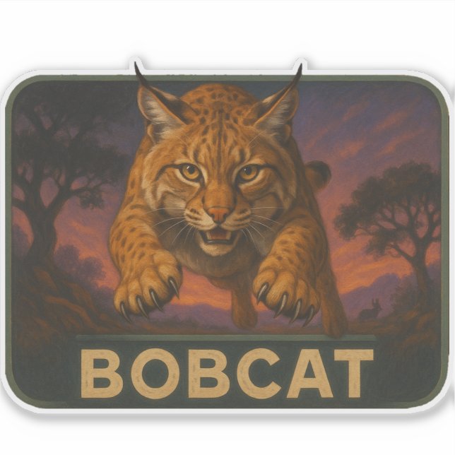 Adesivo Bobcat Sticker (Frente)