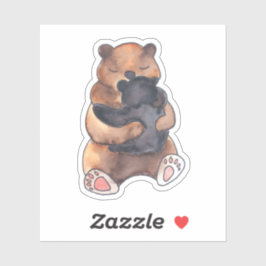 Adesivo Boca-Bebê-Urso Coca-Cola