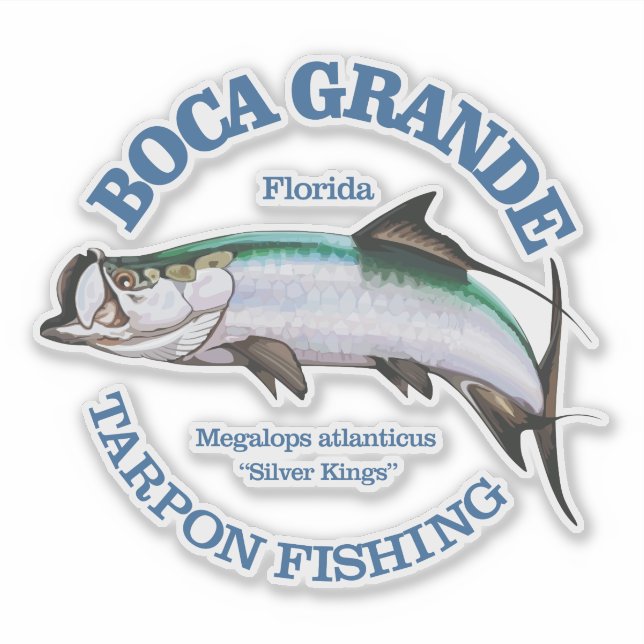 Adesivo Boca Grande (Tarpon) (Frente)