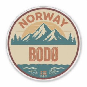 Adesivo Bodø, Noruega Noruega