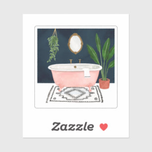 Adesivo Boho Bath II