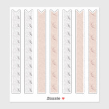 Boho Floral Washi Tape Planner Stickers