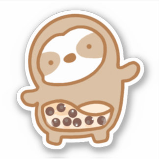 Adesivo Bola de Bolo de Chá-Lita-Vinil-Sticker
