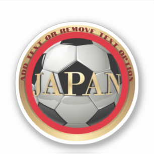 Adesivo Bola de Futebol Japonês Esportes