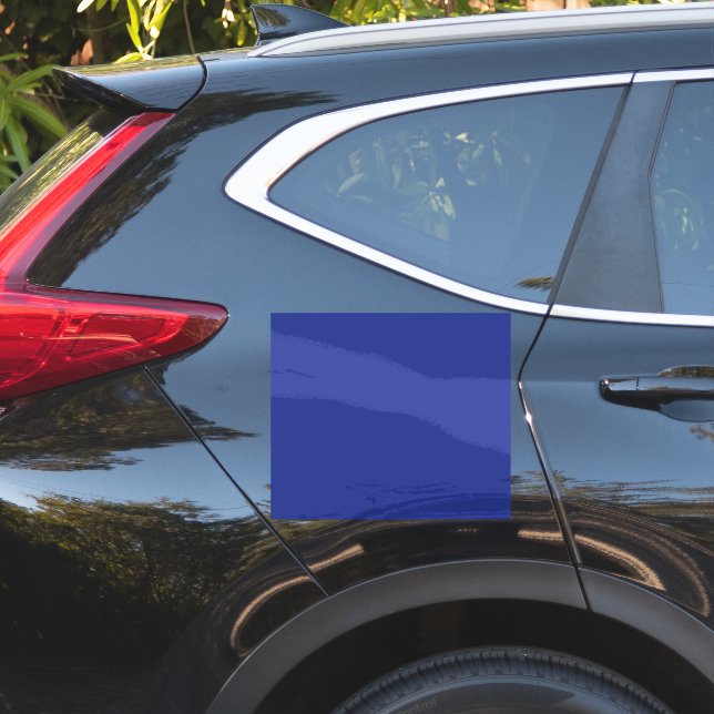 Adesivo Bold Minimal Wedding Invite in Deep Blue (Lado do carro)