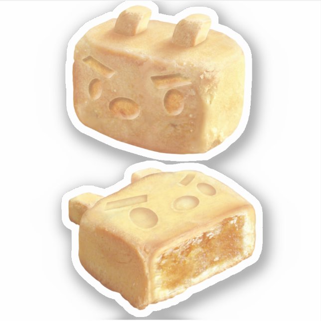 Adesivo Bolo de abacaxi (Frente)