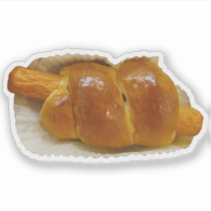 Adesivo Bolo de cachorro quente... Comida do Deserto Asiá