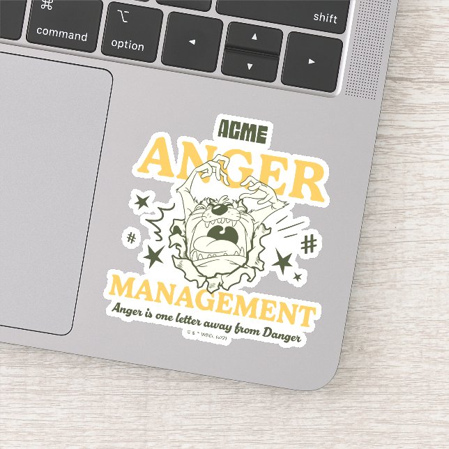 Adesivo BOLSAS DE CARRO™ |TAZ™ ACME Anger Management (Detalhe)