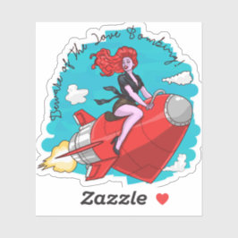 Adesivo Bombardeio por amor