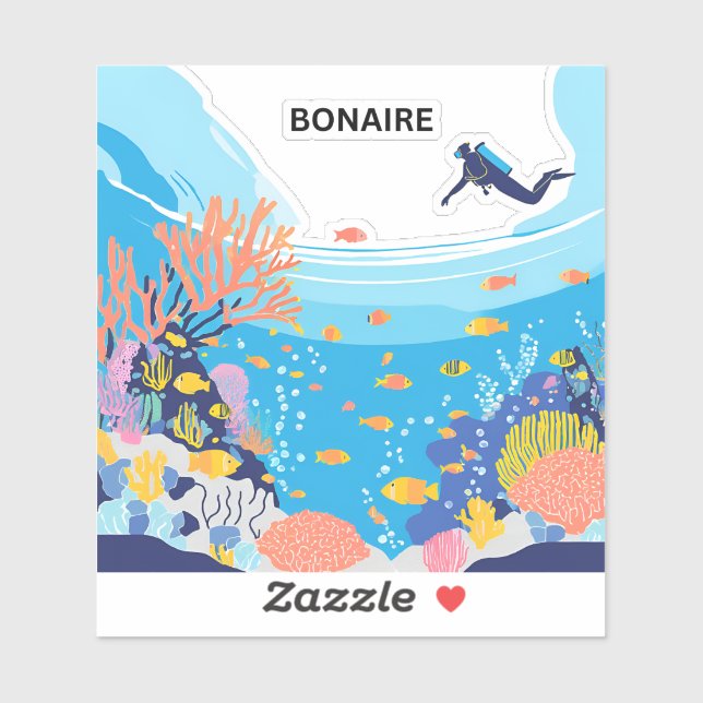 Adesivo Bonaire natures (Folha)