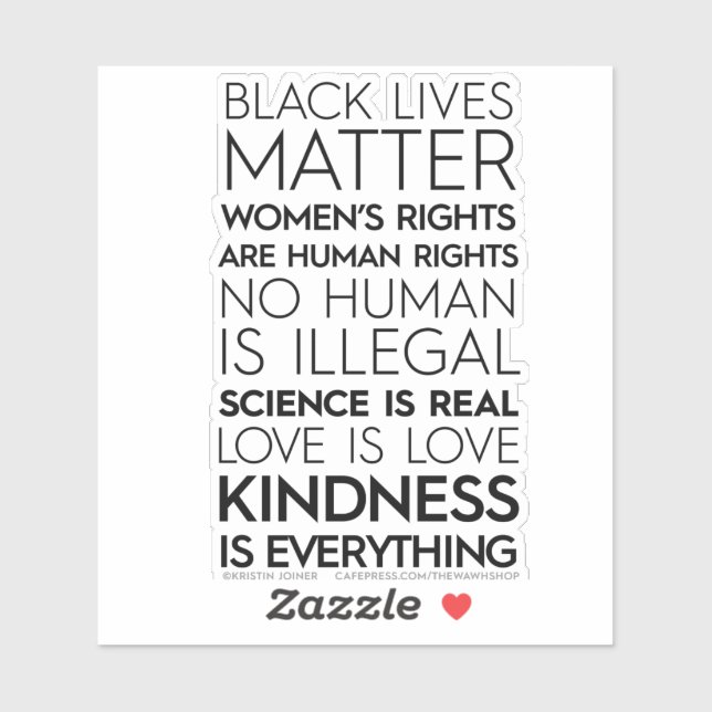 Adesivo Bondade é tudo vinil Stickers (Folha)