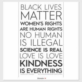 Adesivo Bondade é tudo vinil Stickers