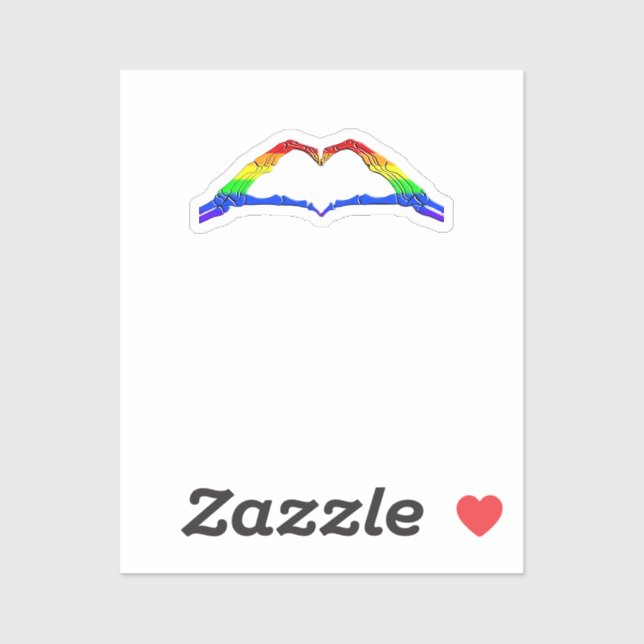 Adesivo Bone Hands Heart Classic (Folha)