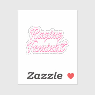 Adesivo Boneca Feminista Enfurecida