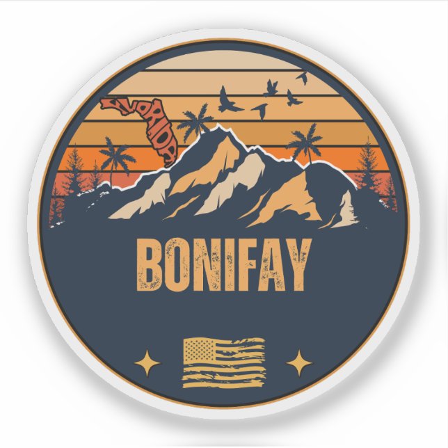 Adesivo Bonifay, Florida (Frente)