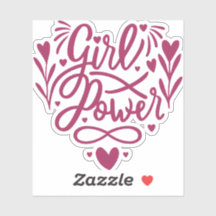 Bonita potência moça com flores e coração