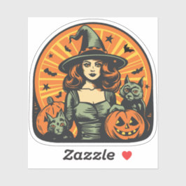 Adesivo Bonito bruxa bruxa