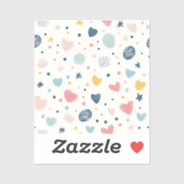 Adesivo Bonito Cartoon Sky