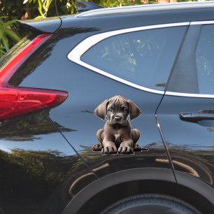 Adesivo Bonito Dane Puppy