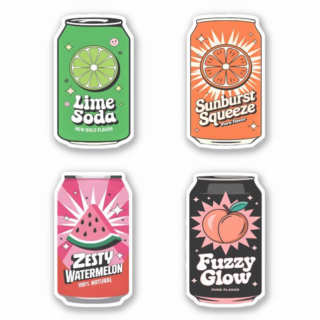 Adesivo Bonito Kawaii Diversão Fruticulosa Sumo Beba Mini  (Frente)