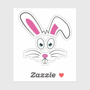 Adesivo Bonito Rosto de Páscoa